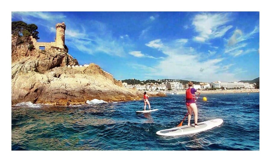 Tossa de Mar: Guided Route in Paddle Surfing&Coves and Caves - Safety, limits, and the real level of difficulty