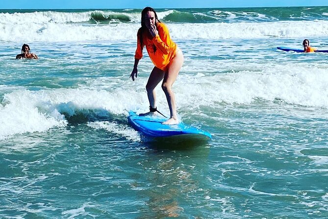 Two- Hour Group Surfing Lesson in Cocoa Wrightsville Beach, NC - A welcoming choice for nervous beginners