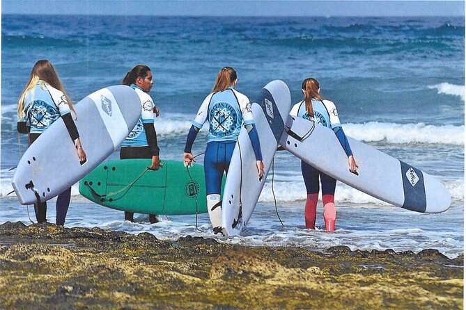 Ultimate Private Surf Lesson – Gear & Insurance Included - The ten-minute walk to Playa de las Américas
