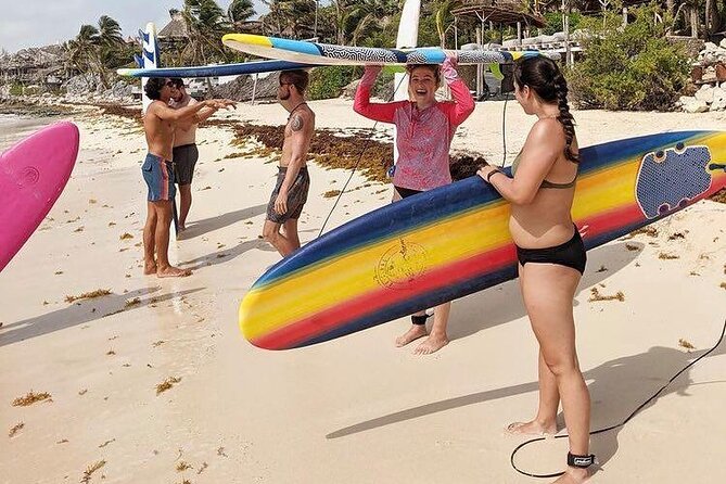 Ultimate Surf Lesson in Tulum 1hr - A private lesson with direct coaching