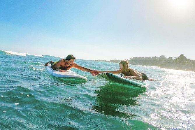 Ultimate Surf Lesson in Tulum 1hr - Tulum Beach as the setting