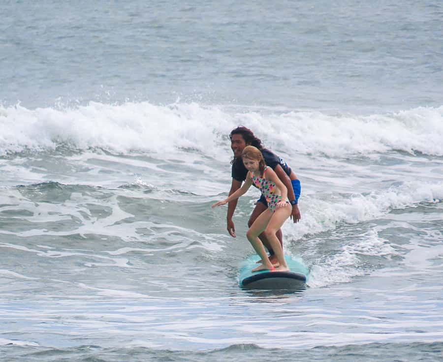 ULUWATU SURFING LESSON FOR ALL LEVELS - Paddling out and finding a manageable wave