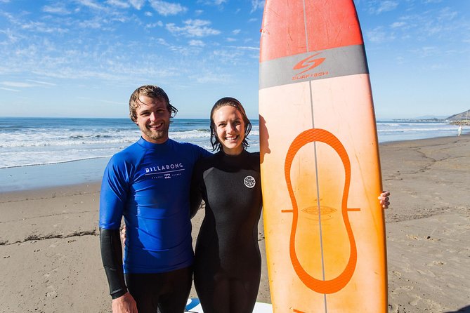 Ventura Surf Lesson - Starting at Mondo Beach in Ventura