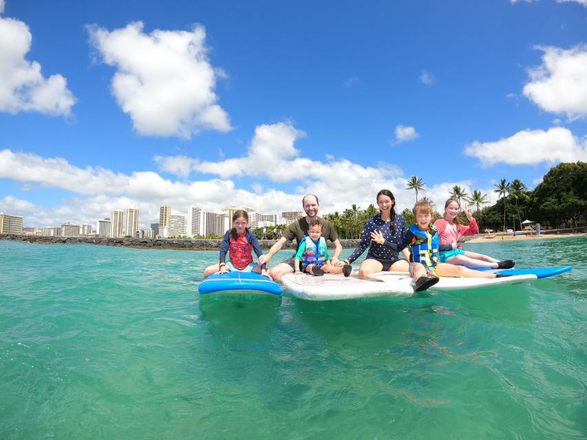 Waikiki: Family, Private, and Group Surfing Lessons - Check-in, equipment, and the ten-minute safety briefing