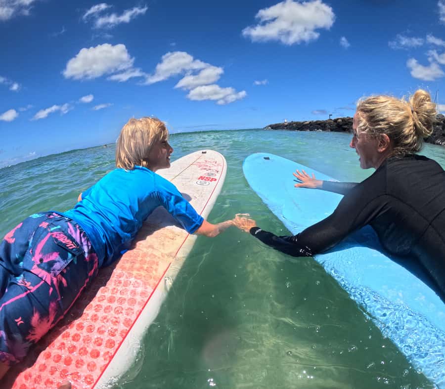 Waikiki: Surf Lessons Easy 60 min classes no crowds! - What the $100 price really covers