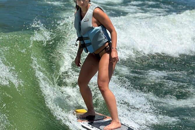 Wakesurf Trip on Lake Austin - BYOB Captained (up to 12 guests) - The real cost of a $995 group booking