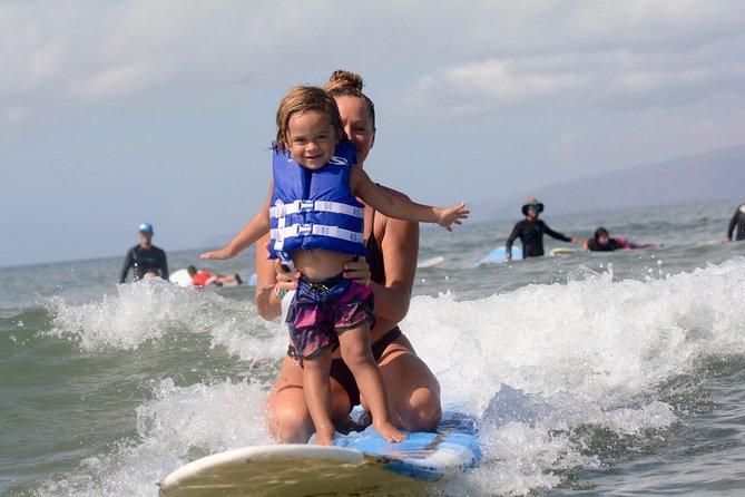 Waves Hawaii Surf School in Kihei Maui - The land lesson makes the water time count